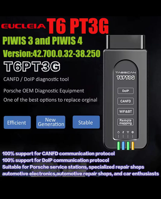 T6 TABSCAN PT4G PORSCHE Piwis 4 for VT4G PPN ACTIVATED QUANTUM OBD