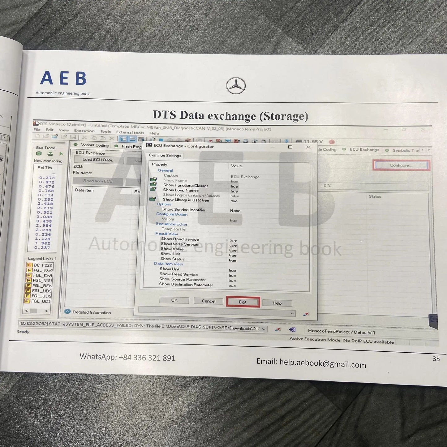 MERCEDES Diatronic VEDIAMO DTS MONACO Super Engineer System Training Book XENTRY QUANTUM OBD