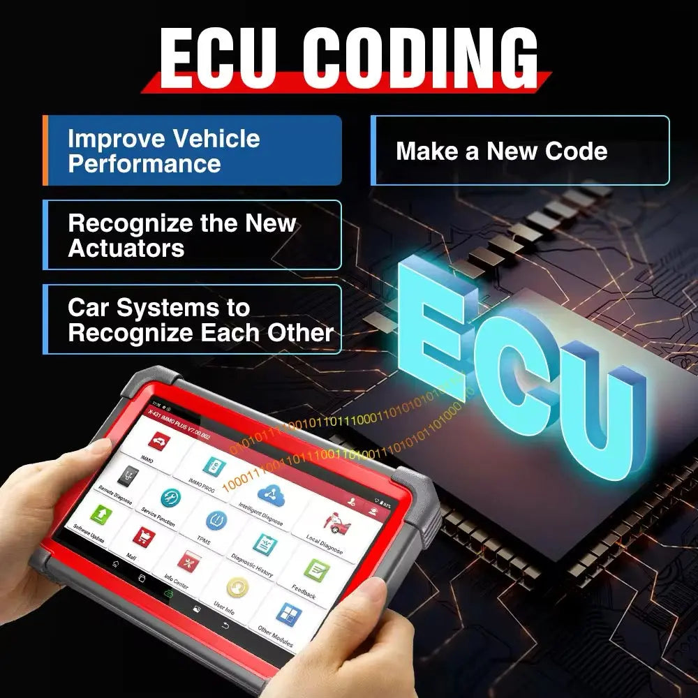 GENUINE LAUNCH X431 IMMO Plus X-PROG 3 Key Programming All System Car Diagnostic Tools Anti-Theft Programming 38 Reset EUC Coding CAN FD QUANTUM OBD