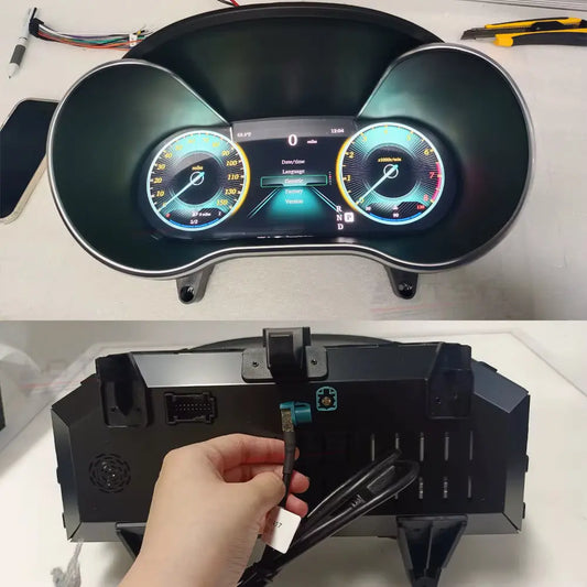 Mercedes Benz Vito W447 2015-2021 LCD Dashboard Cluster Full HD Android QUANTUM OBD
