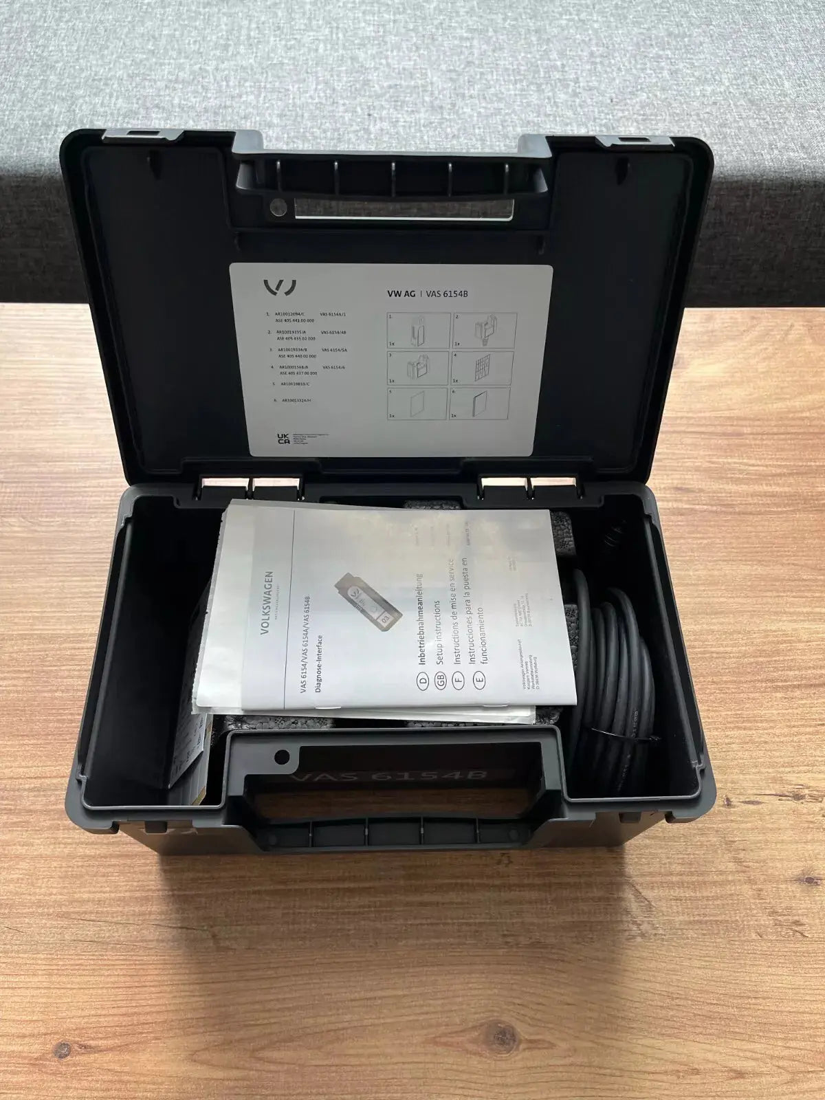 š° Original Genuine VAS 6154A VAS6154B Diagnostic Tester Kit VAG OBD Interface Support Latest ODIS Service & Engineering Software QUANTUM OBD