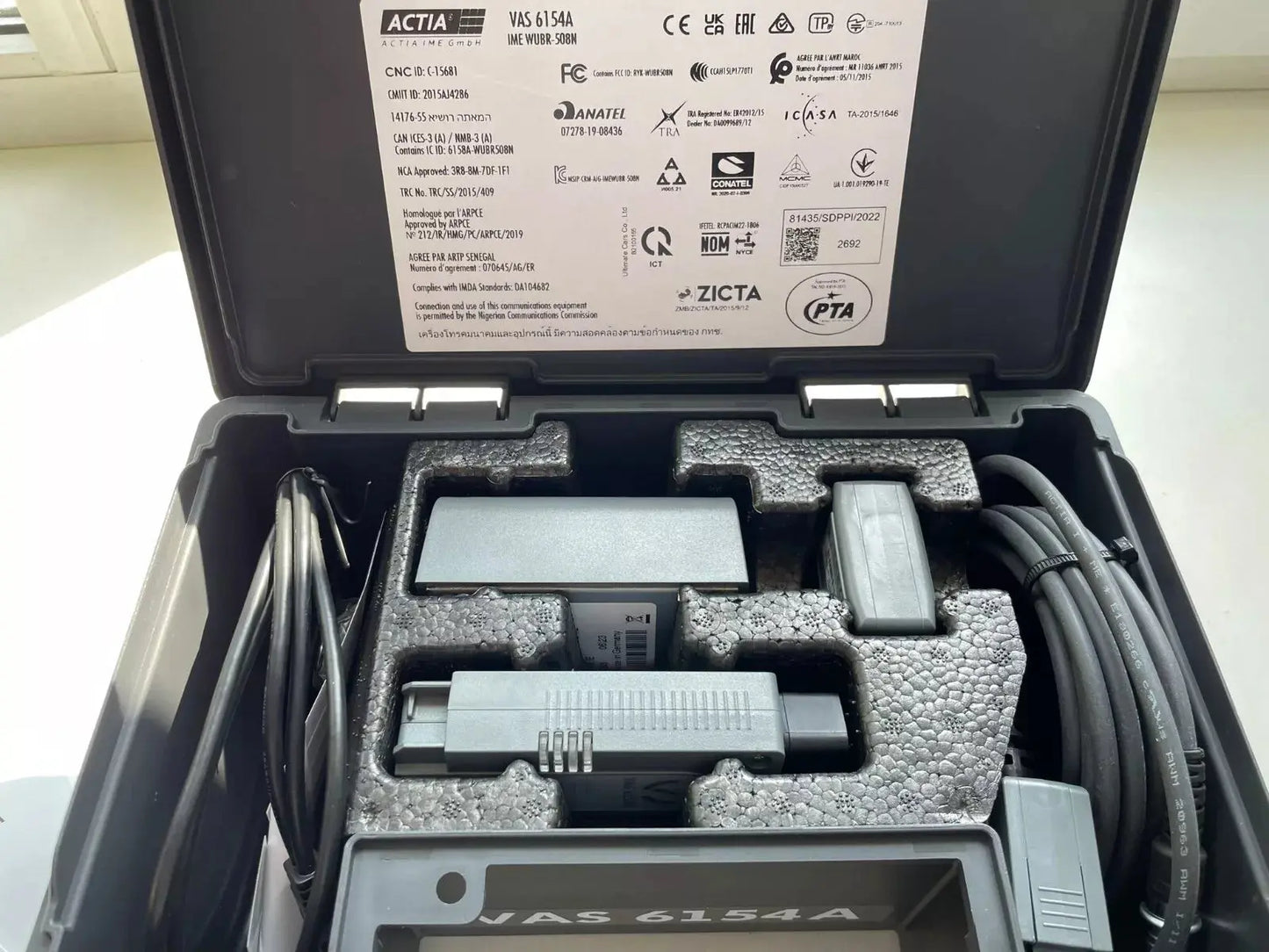 š° Original Genuine VAS 6154A VAS6154B Diagnostic Tester Kit VAG OBD Interface Support Latest ODIS Service & Engineering Software QUANTUM OBD