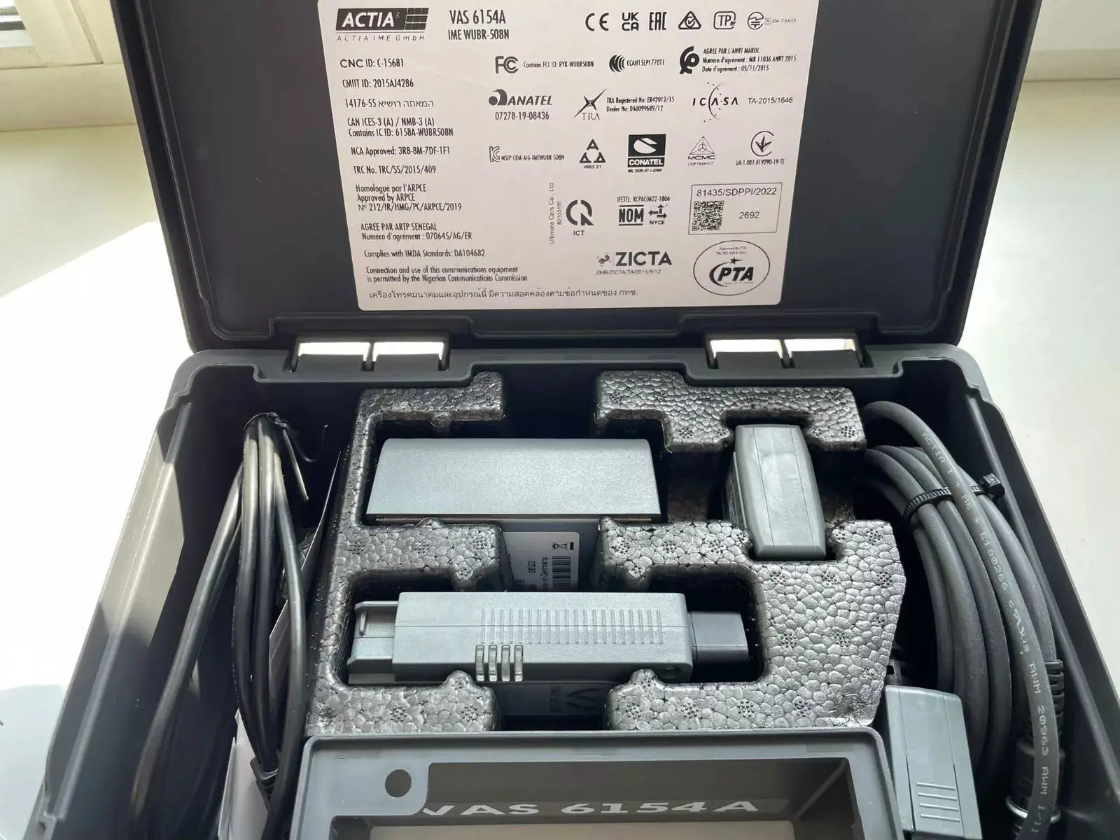 š° Original Genuine VAS 6154A VAS6154B Diagnostic Tester Kit VAG OBD Interface Support Latest ODIS Service & Engineering Software QUANTUM OBD