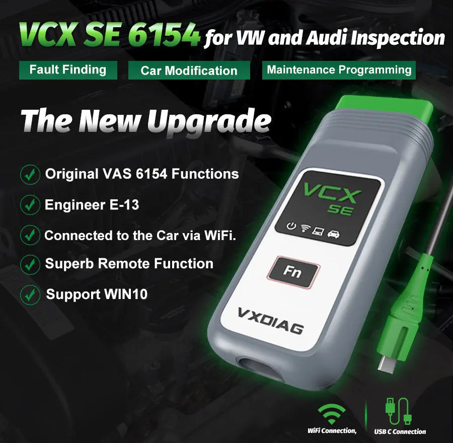 2023 VCX SE PRO VW DEVICE 6154 OBD2 Diagnostic Tool for VW Audi Skoda –  QUANTUM OBD