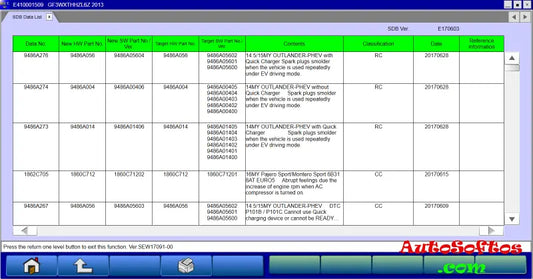 ✅Mitsubishi ECU Rewrite ROM Data (2009-2019) FOR MUT 3 SOFTWARE Multilingual AUTO DIAGNOSTIC OBD2 SOFTWARES