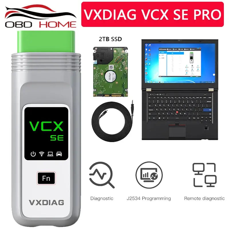 LAPTOP + VX PROš° AUDI + VW ODIS + VXDIAG VCX PRO 6154 OBD2 Diagnostic Tool for VW Audi Skoda with Supports DoIP UDS Protocol with Free DONET AUTO DIAGNOSTIC OBD2 SOFTWARES