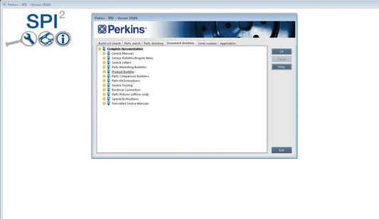 ✅Perkins SPI2 VERSION 2018A Service & Parts CATALOGUE SOFTWARE Information OBD AUTO DIAGNOSTIC OBD2 SOFTWARES