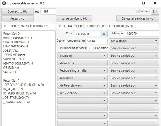 ✅ DISCOUNTED ! - 2023 BMW HU-SERVICE MANAGER + BMW ISTA AUTO DIAGNOSTIC OBD2 SOFTWARES