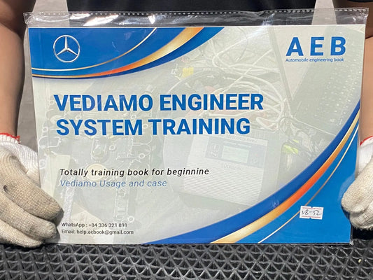 MERCEDES Diatronic VEDIAMO DTS MONACO Super Engineer System Training Book XENTRY QUANTUM OBD