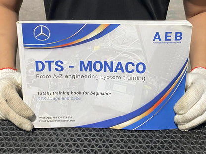 MERCEDES Diatronic VEDIAMO DTS MONACO Super Engineer System Training Book XENTRY QUANTUM OBD