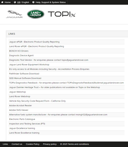 🧬 1 YEAR JLR SDD TOPIX User ACCOUNT JLR PATHFINDER DOIP SDD