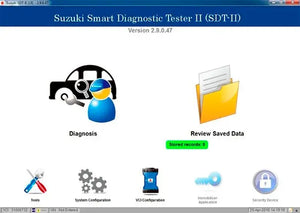 Suzuki SDTII Smart Software Diagnostic Tool For Suzuki Car OBD2 Car Scanner QUANTUM OBD