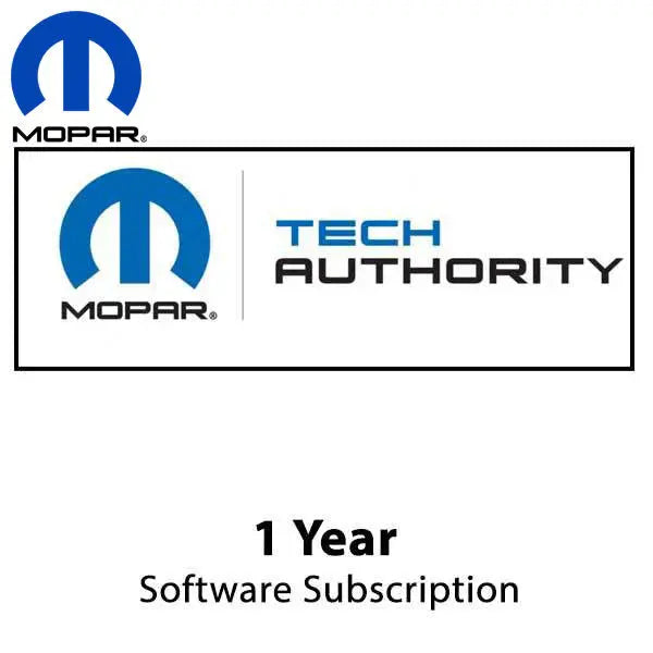 Mopar - Chrysler Tech Authority - OEM Dealer Software Subscription - 1 Year QUANTUM OBD