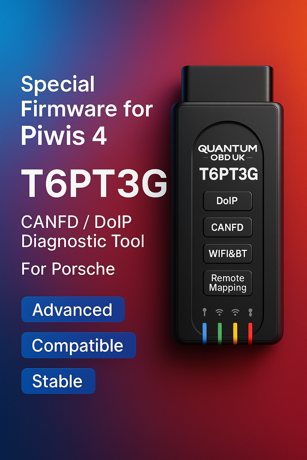 T6 TABSCAN PT4G PORSCHE Piwis 4 for VT4G PPN ACTIVATED