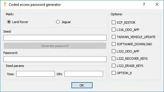 🔓 2022 JLR SDD CCF EDITOR 4.6 + SEED KEY PROGRAM JAGUAR LAND ROVER QUANTUM OBD