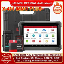 Load image into Gallery viewer, GENUINE LAUNCH X431 IMMO Plus X-PROG 3 Key Programming All System Car Diagnostic Tools Anti-Theft Programming 38 Reset EUC Coding CAN FD