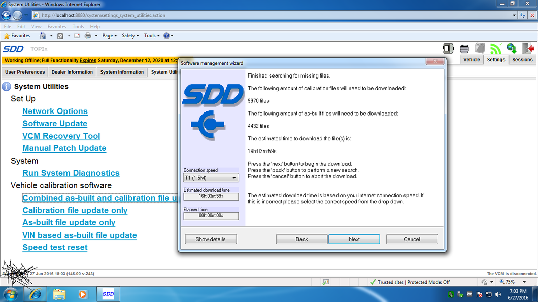 🧬 SDD JLR Manual UPDATE SERVICE REMOTE INSTALL