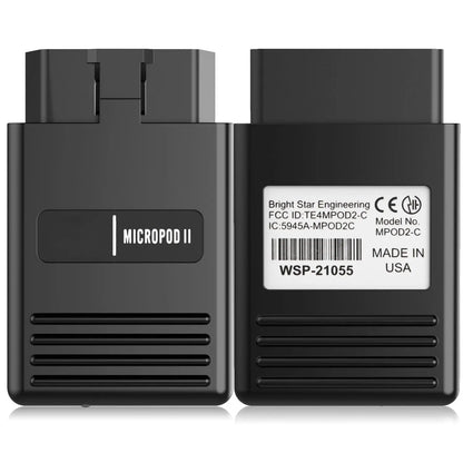 Micropod Firmware Update Change QUANTUM OBD