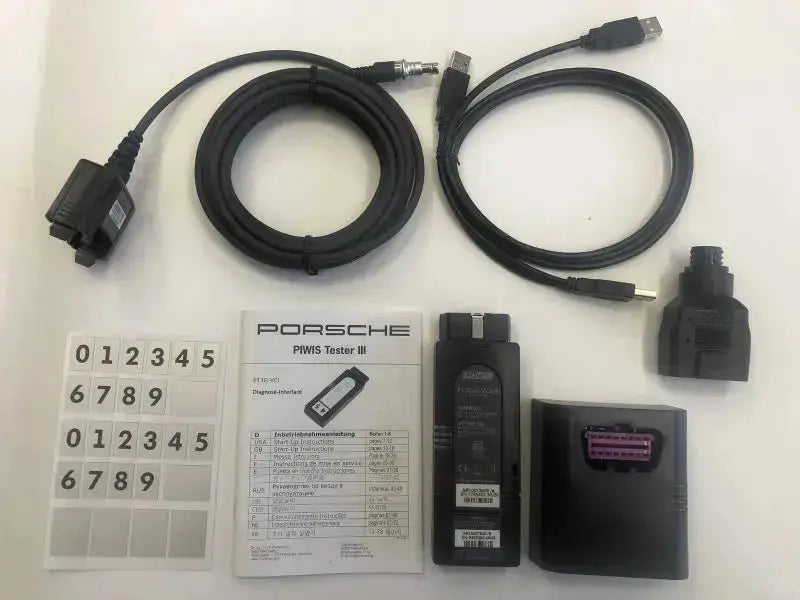 Porsche PT3G VCI Kit Original OEM work with PIWIS 3 System QUANTUM OBD