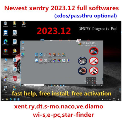 ✔️ SSD HARD DISK PRE INSTALLED WITH XENTRY - 2024 Mercedes Benz Star Diagnostic XENTRY Program DAS  Tool C3 C4 C5 C6