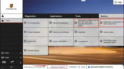 PPN ONLINE VERSION 2024 Porsche PIWIS 4 IV + DEVELOPER MODE ACTIVATED - Original Dealer Diagnostic  Software - REMOTE INSTALL AUTO DIAGNOSTIC OBD2 SOFTWARES