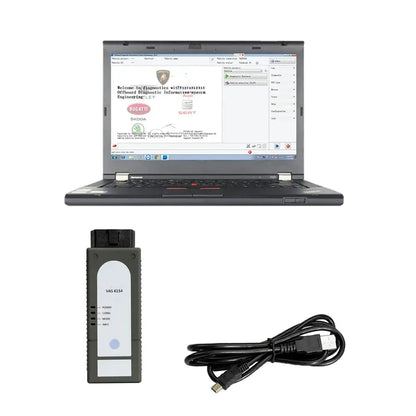 2024 VAS5054 Genuine OKI OBD Dongle + Laptop + ODIS Software - READY TO USE QUANTUM OBD