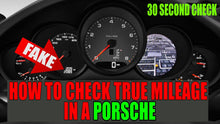 Load image into Gallery viewer, Porsche 911 992 1997-2024 Cluster Odometer Mileage Adjust Correction Service Worldwide