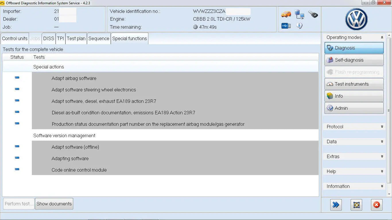 2024 ODIS Service V23.0.1 Remote Install & Tech Support Setup - VAS 6154/A/B | J2534 AUTO DIAGNOSTIC OBD2 SOFTWARES