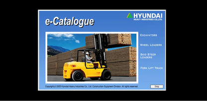 Robex 2017 ALL models for Hyundai Heavy Industries Construction Equipment Division - Electronic spare parts catalog QUANTUM OBD