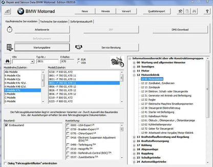 ✅BMW REPAIR AND SERVICE SOFTWARE MULTILANG DATA BMW MOTORRAD (RSD) 09.2016 OBD AUTO DIAGNOSTIC OBD2 SOFTWARES