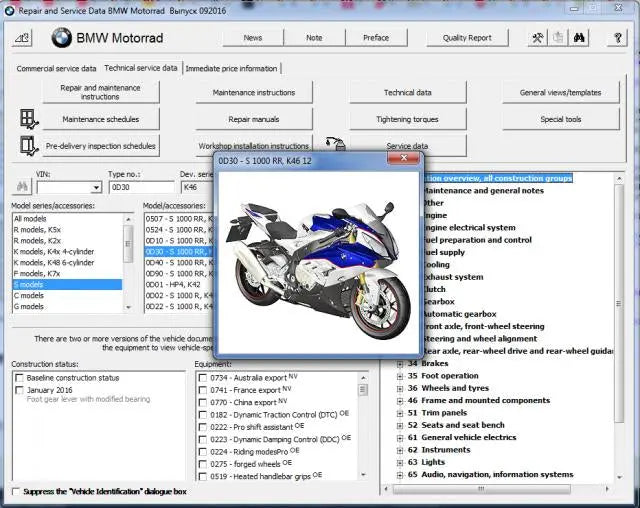 ✅BMW REPAIR AND SERVICE SOFTWARE MULTILANG DATA BMW MOTORRAD (RSD) 09.2016 OBD AUTO DIAGNOSTIC OBD2 SOFTWARES