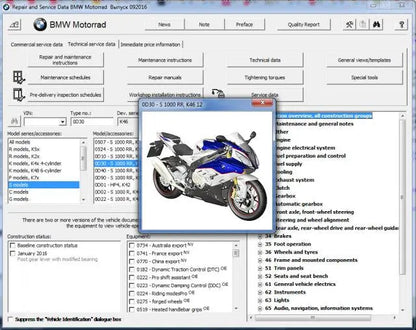 ✅BMW REPAIR AND SERVICE SOFTWARE MULTILANG DATA BMW MOTORRAD (RSD) 09.2016 OBD AUTO DIAGNOSTIC OBD2 SOFTWARES