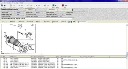 Toyota Forklift Industrial Equipment EPC v2.16 QUANTUM OBD