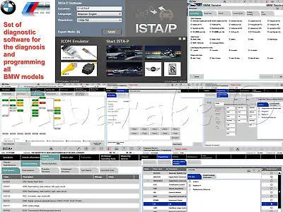 ✅ 2023 REMOTE INSTALLATION SERVICE FOR BMW ISTA+ D RHEINGOLD  E-Sys INPA NCS OBD COMPLETE SOFTWARE FITS BMW✅ AUTO DIAGNOSTIC OBD2 SOFTWARES