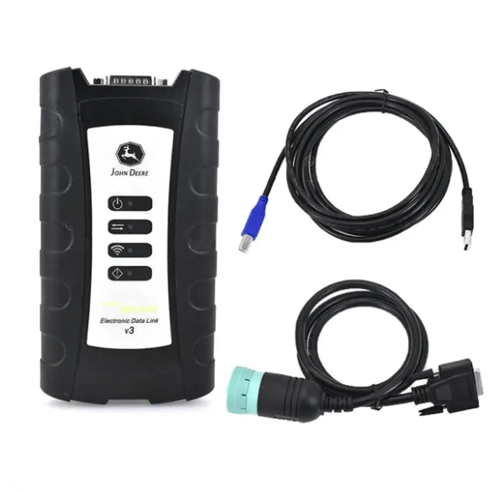 2022 John Deere Service Advisor EDL V3 Electronic Data Link Heavy Duty Truck Diagnostic Scanner with SA 5.3 Software QUANTUM OBD