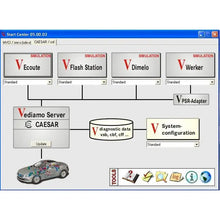 Load image into Gallery viewer, ✔️VEDIAMO 5.05 FULL CODING PROGRAMMING + FLASH SOFTWARE PROGRAM FOR MERCEDES BENZ AUTO DIAGNOSTIC OBD2 SOFTWARES