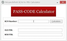 Load image into Gallery viewer, ✅Calculator Nissan BCM 2 PIN SOFTWARE