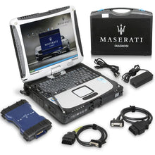Load image into Gallery viewer, Maserati MDVCI Diagnostic Tool + Second-hand CF19 Laptop Full Kit with Maintenance Data Software Installed Supports Programming