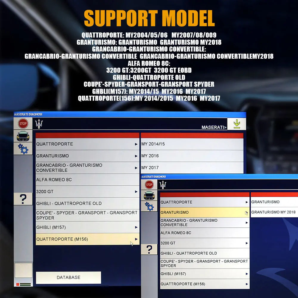 Maserati MDVCI Diagnostic Tool + Second-hand CF19 Laptop Full Kit with Maintenance Data Software Installed Supports Programming QUANTUM OBD