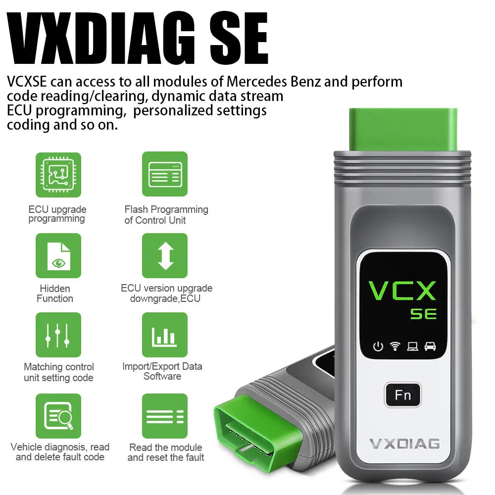 🔰 GENUINE MERCEDES XENTRY DOIP VCX VXDIAG SE PREMIUM AUTO DIAGNOSTIC OBD2 SOFTWARES