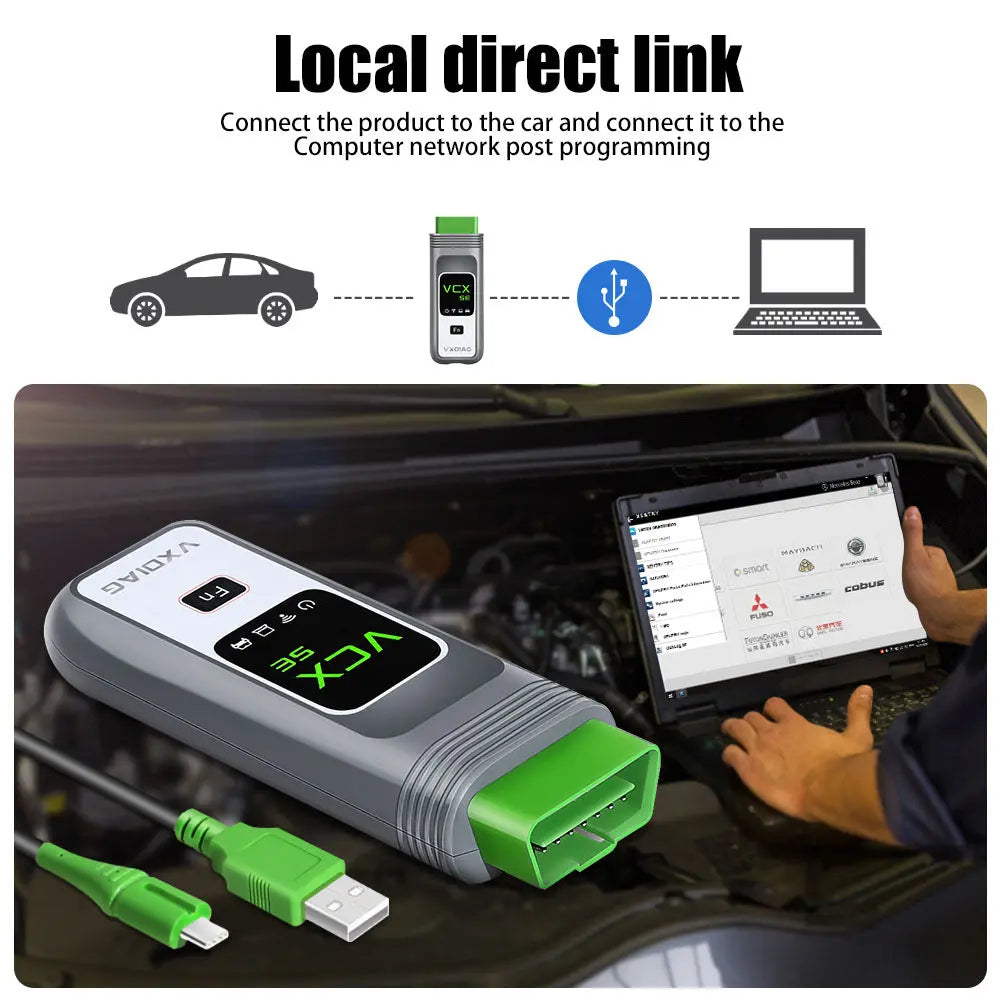 🔰 VCX PRO ICOM BMW ISTA OBD DEVICE VCI ENET AUTO DIAGNOSTIC OBD2 SOFTWARES