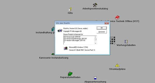 ✅REMOTE INSTALL ELSAWIN 6.0 ELSA WIN 5.2 Workshop Service Repair Manual FOR VW SKODA AUDI SEAT VEHICLES AUTO DIAGNOSTIC OBD2 SOFTWARES