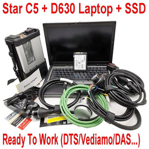WiFi MB Star C5 SD CONNECT MULTIPLEXER with 2023 Software HDD Military Laptop CF 19 Cf19 for MB Star Diagnostic-tool SD C5 Multiplexer