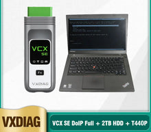 Load image into Gallery viewer, LAPTOP + VX PRO🔰 AUDI + VW ODIS + VXDIAG VCX PRO 6154 OBD2 Diagnostic Tool for VW Audi Skoda with Supports DoIP UDS Protocol with Free DONET AUTO DIAGNOSTIC OBD2 SOFTWARES