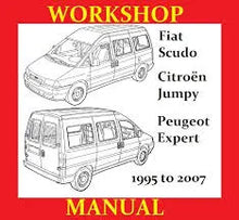 Load image into Gallery viewer, ✅Fiat Scudo 2006 Repair VAN Service Manual WORKSHOP INSTANT DOWNLOAD LINK OBD
