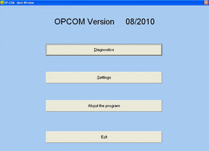 ✅OP-COM 08 2010 [08 2010] diagnostics of electronic equipment of Opel / Vauxhall cars from 1992 to 2010 mod. year, as well as models SAAB 9-5 and 9-3, Renault Traffic PROGRAM AUTO DIAGNOSTIC OBD2 SOFTWARES