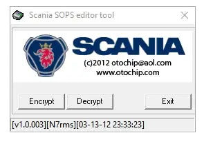 Scania SOPS Encrypter  Decrypter SOFTWARE + XMLeditor Download VCI2 VCI3 OBD AUTO DIAGNOSTIC OBD2 SOFTWARES