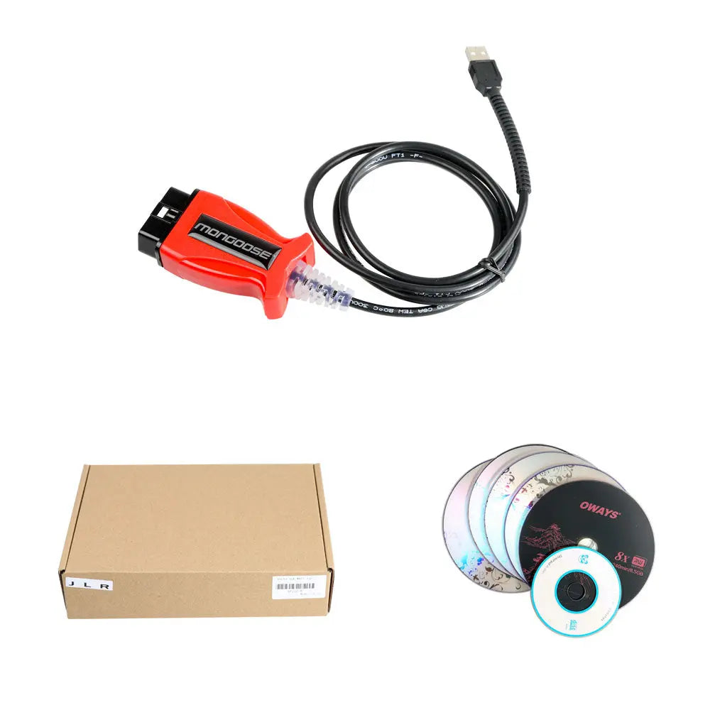 V164 V2 MONGOOSE PRO JLR SDD Pro for Jaguar For Land Rover Support 2005 to 2016 Cars With Multi-languages Overvoltage Reducers Win 7/Win 8/ Win 10 AUTO DIAGNOSTIC OBD2 SOFTWARES