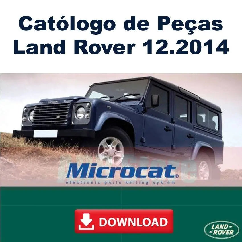✅Microcat Land Rover 12.2014 Multilingual SOFTWARE PARTS CATALOGUE EPC REPAIR AUTO DIAGNOSTIC OBD2 SOFTWARES
