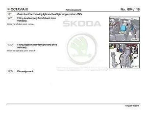✔️Skoda Octavia III PDF Workshop Service & Repair Manual 2013-2018